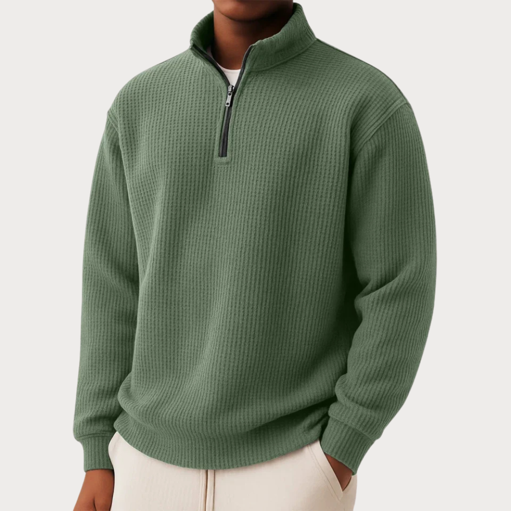 Joey | Casual Half Zip Sweater