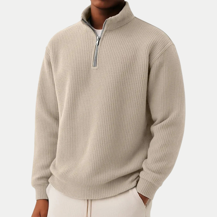 Joey | Casual Half Zip Sweater