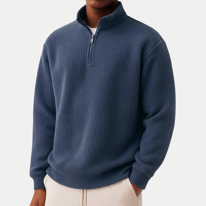 Joey | Casual Half Zip Sweater