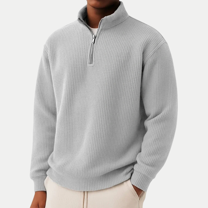 Joey | Casual Half Zip Sweater