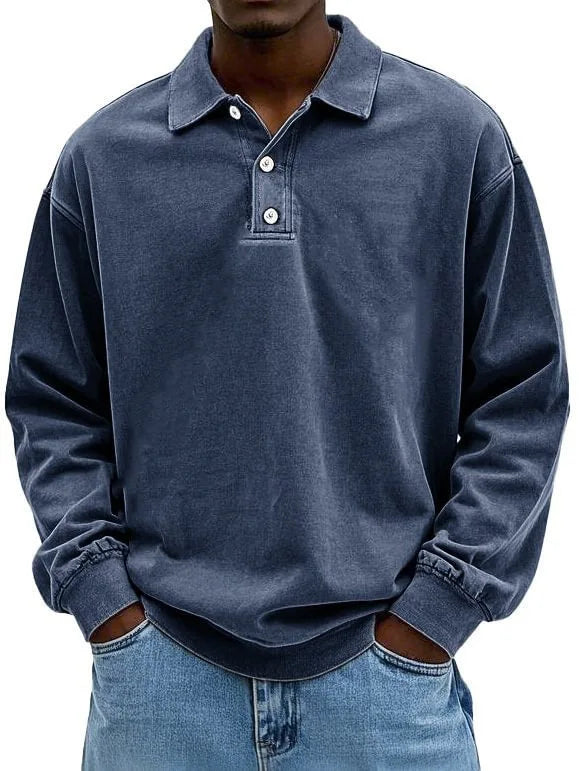 Wesley | Casual Polo Sweatshirt