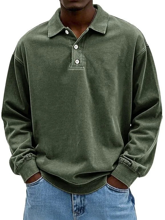 Wesley | Casual Polo Sweatshirt
