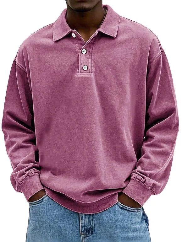 Wesley | Casual Polo Sweatshirt