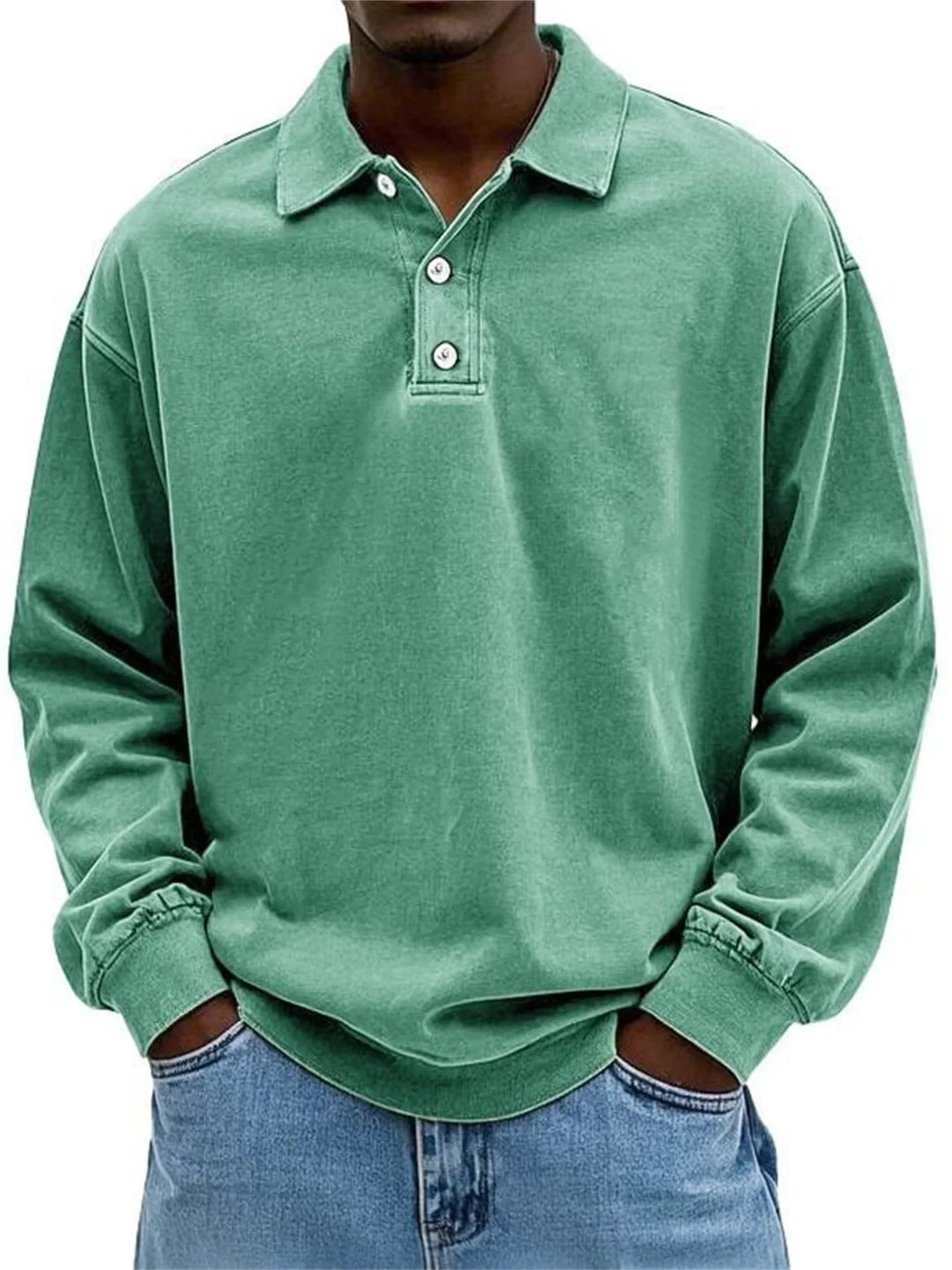 Wesley | Casual Polo Sweatshirt