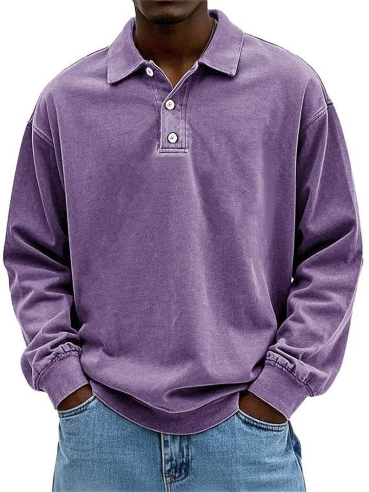 Wesley | Casual Polo Sweatshirt