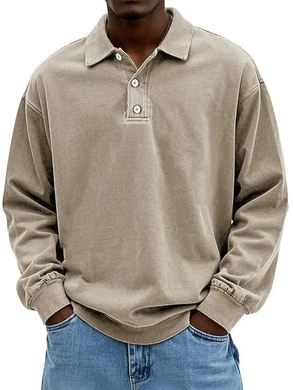 Wesley | Casual Polo Sweatshirt