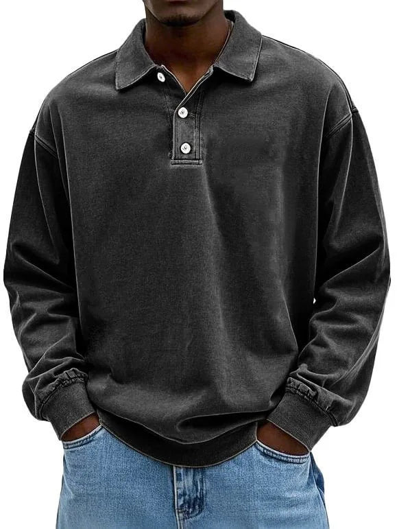 Wesley | Casual Polo Sweatshirt
